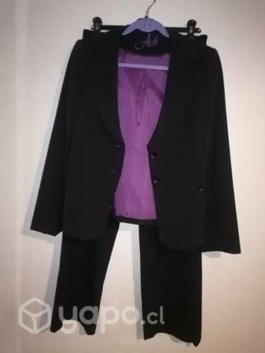 Ash chaqueta + pantalón negro M