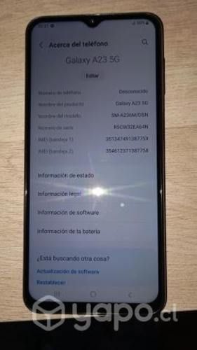 Samsung galaxy A23 5g