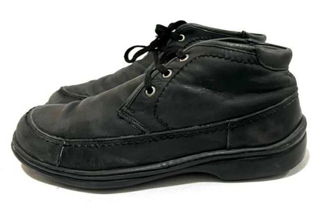 Botín de Cuero Marca 16 Hrs*41 Negro