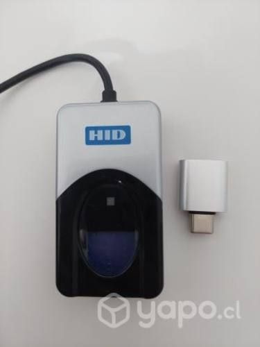 Lector biometrico nuevo con adaptador