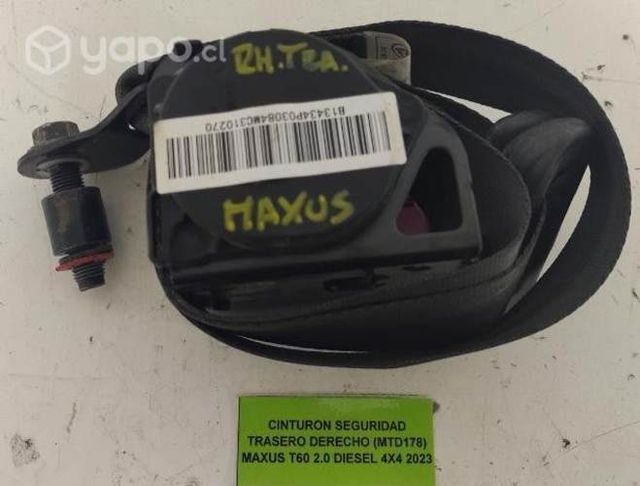 Cinturon Seguridad Tra Der (MTD178) Maxus T60 2023