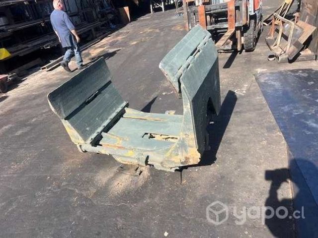 Garra mordaza rollos