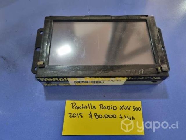 Pantalla Radio XUV 500 2015
