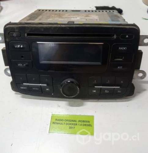Radio Original (RDB059) Renault Dokker 1.5 Diesel