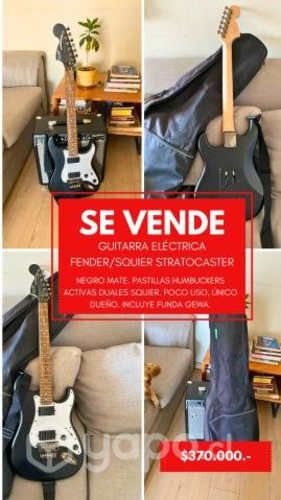 Guitarra eléctrica Fender/Squier Stratocaster