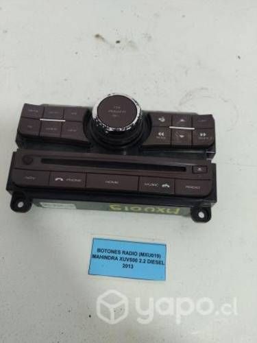Botones Radio (MXU019) Mahindra XUV 