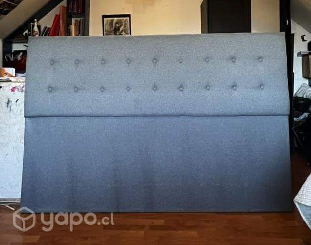 Respaldo cama King,excelente estado