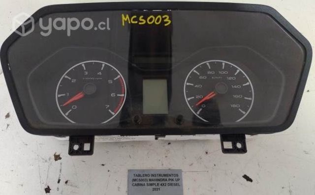 Tablero Instrumentos (MCS003) Mahindra Pik Up 2021