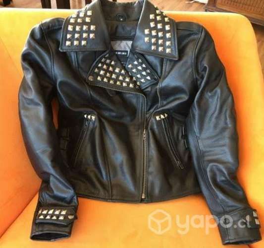 Chaqueta y pantalón moto con protecciones