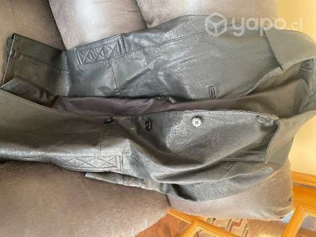 Abrigo CUERO Mujer M