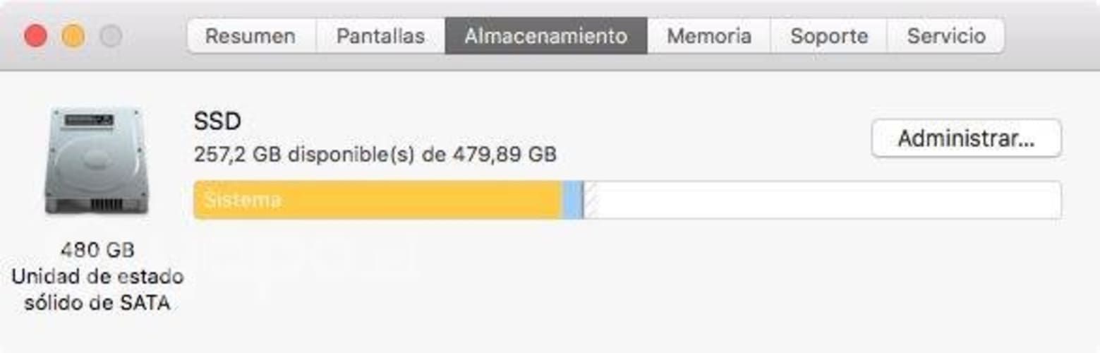 MacBook Pro 13 2011 SSD 480GB y 8GB Memoria