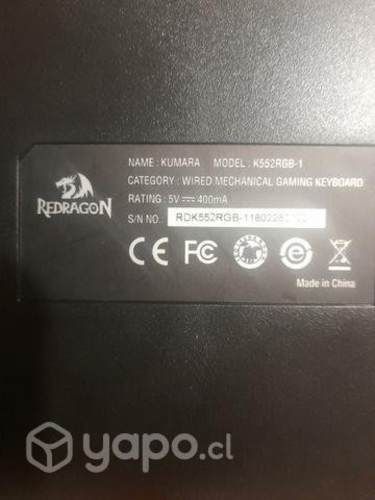 Teclado Gamer Redragon