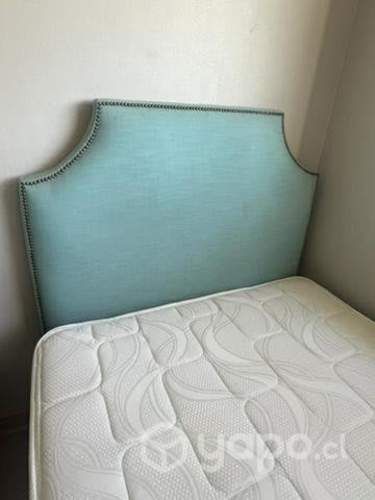 Cama 1,5 plazas con gran cajón para guardar