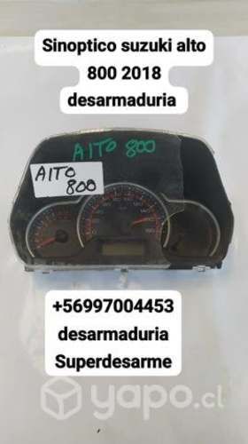 Sinóptico Suzuki alto 800 año 2018 desarmaduría