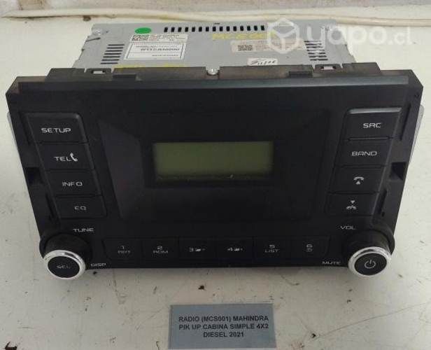 Radio (MCS001) Mahindra Pik Up Cabina Simple 2021