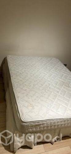 Cama dos plazas + cobertor