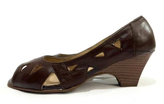 Zapato Calado Marca Bruno Rossi N*35 Café