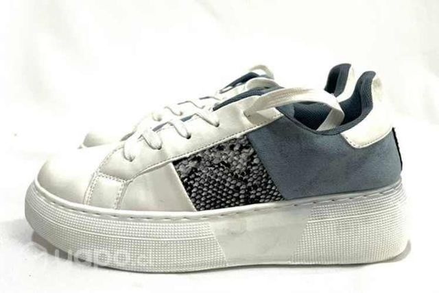 Zapatilla Sintética Marca Kanna&co N*39 Blanco