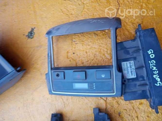 Kia sorento panel radio boton hazzard reloj envio