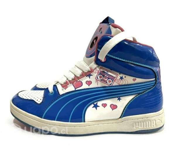 Zapatilla Con Caña Marca Puma 100% Sintética N*38