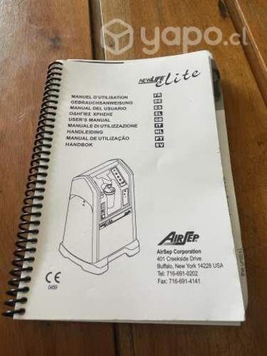 Concentrador de Oxígeno New Life elite