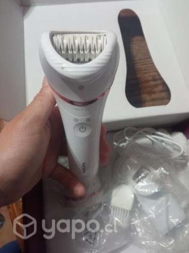 Máquina depiladora Phillips 8000 piel sensible.