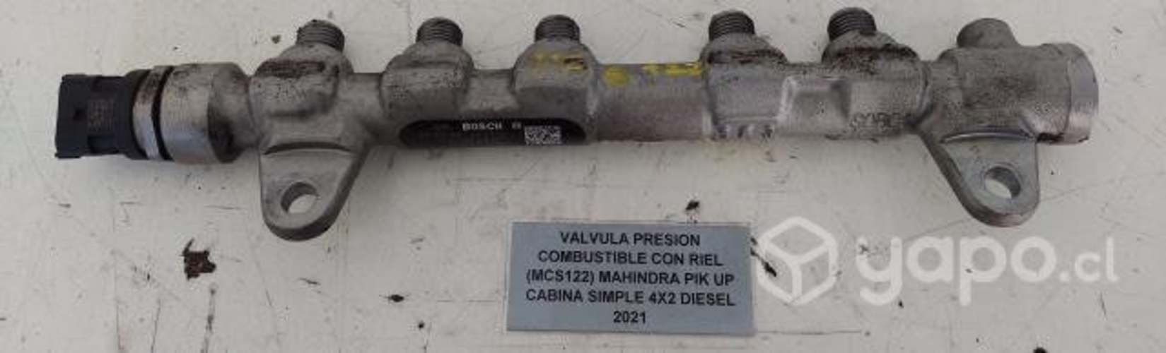 Valvula Presion Combust Con Riel (MCS122) Mahindra