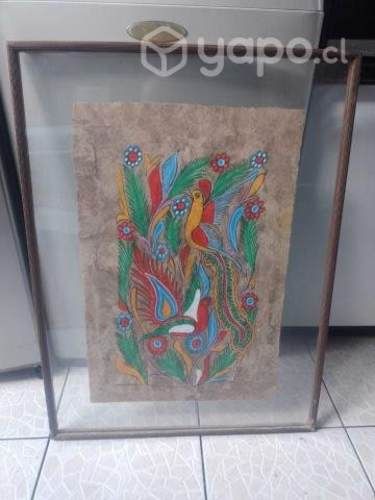 Cuadro litografia mexicana