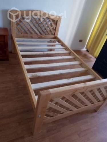 Cama nueva plaza y media.