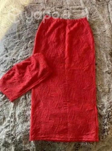 Conjunto top y falda tubo Talla S