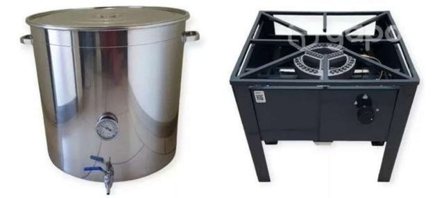 Fondo de 70 litros + Fogón Certificado