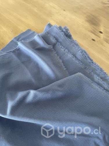 Tela Lino color Índigo x3 mt