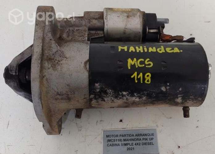 Motor Partida Arranque (MCS118) Mahindra Pik Up