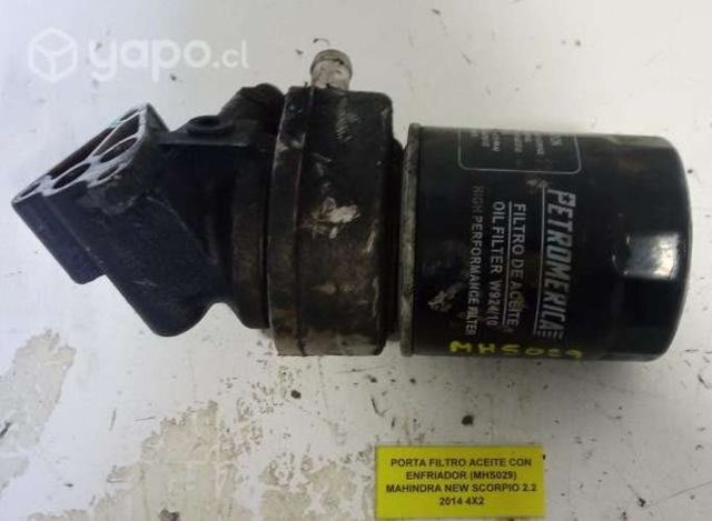 Porta Filtro Aceite C/Enfriador (MHS029) Mahindra