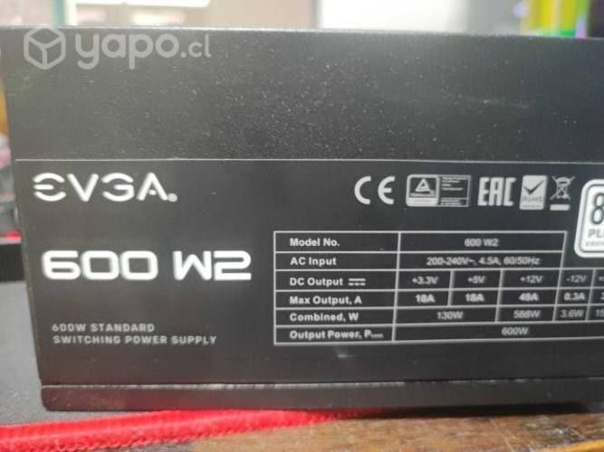 Procesador Ryzen 7 5700G + Fuente de poder 600w