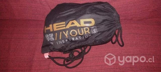 Gymbag Head Print Negro-Naranja 11 litros
