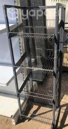 Góndolas metalico 4 divisiones