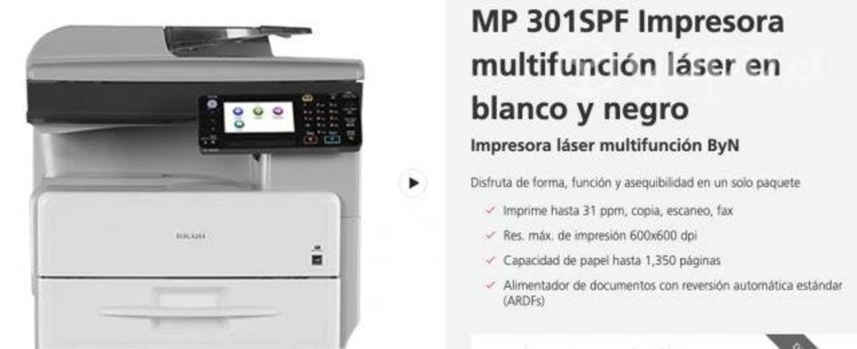 Impresora y Fotocopiadora