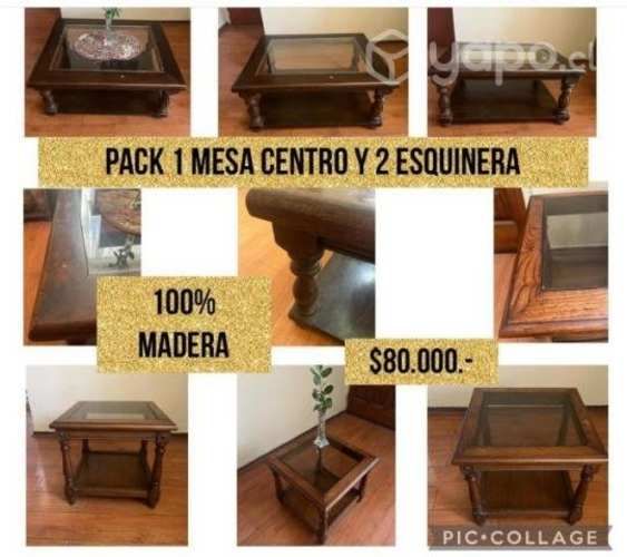 Mesa de centro y esquinazo