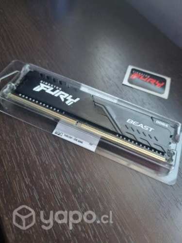 Memoria Ram Fury Beast 8GB 2666MHZ DDR4 DIMM