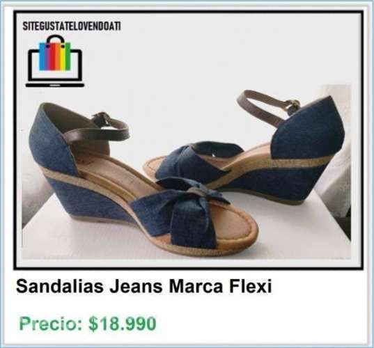 Sandalias Jean marca Flexi nuevas con caja