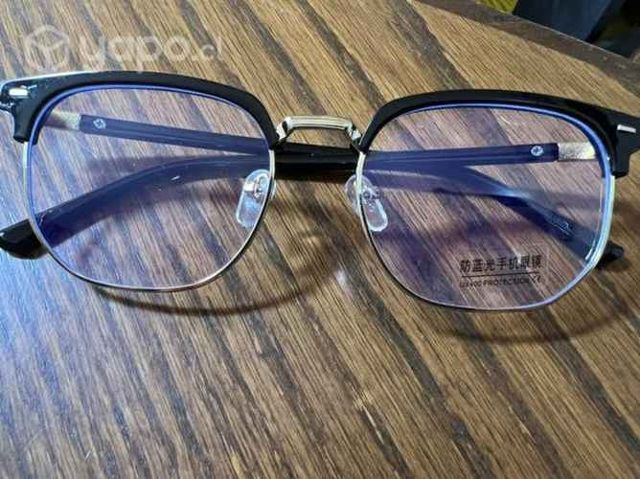 Lentes con filtro azul