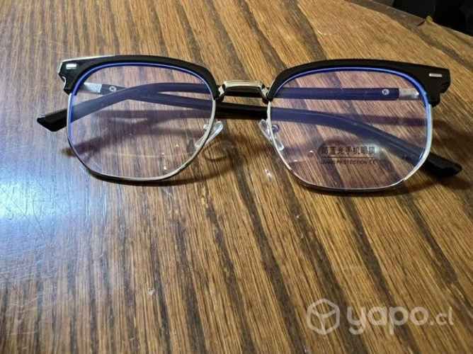 Lentes con filtro azul