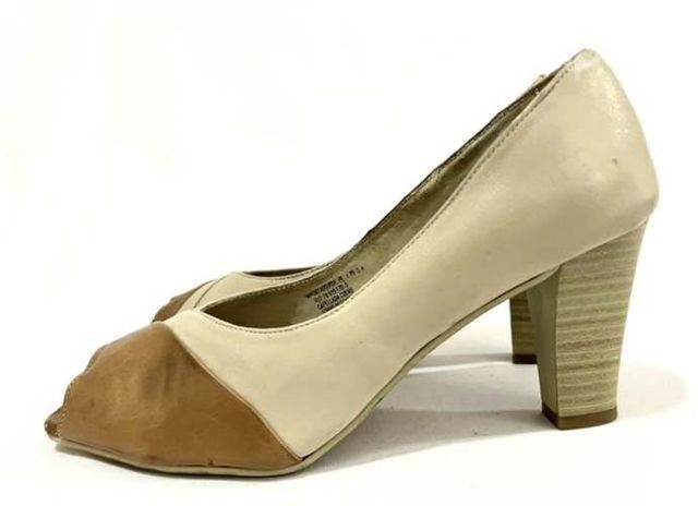 Zapato de Cuero Marca Bruno Rossi N*39 Café