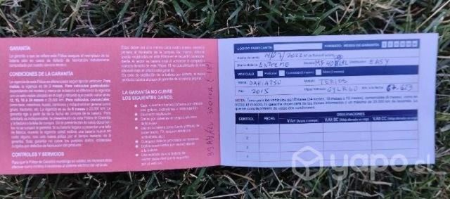 Hermoso dahiatsu terios automatico