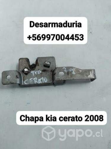 Chapa Kia cerato año 2008 desarmaduría