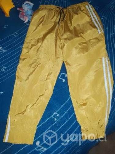 Buzo cortaviento talla L y zapatillas