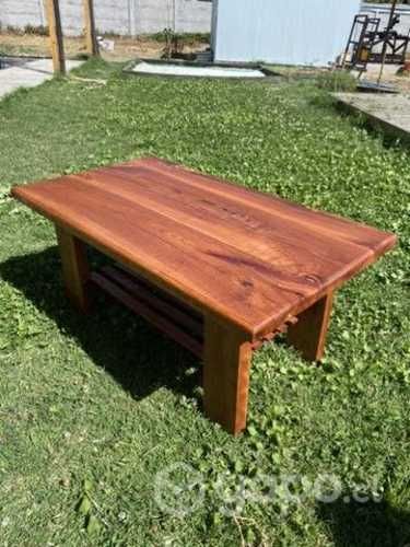 Mesa de centro o terraza en roble