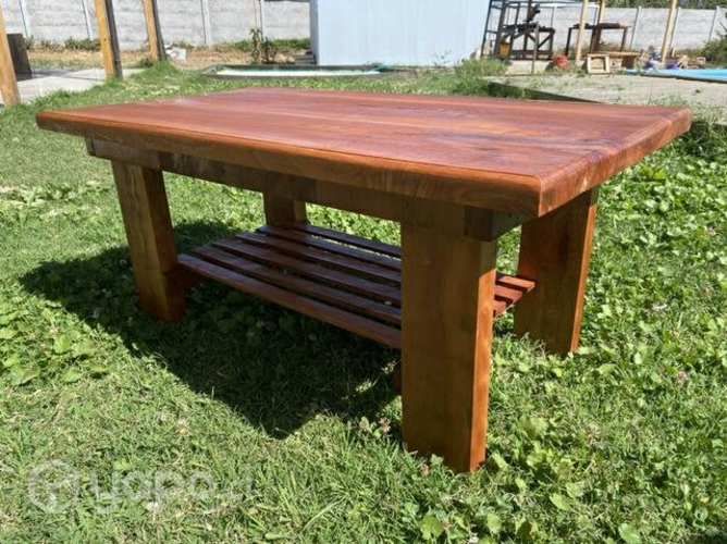 Mesa de centro o terraza en roble