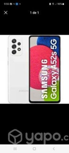 Celular Samsung a52s 5g